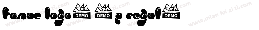 Fanuc Logo20P Regul字体转换